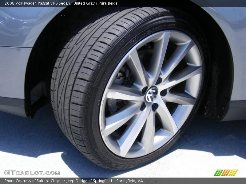 United Gray / Pure Beige 2008 Volkswagen Passat VR6 Sedan