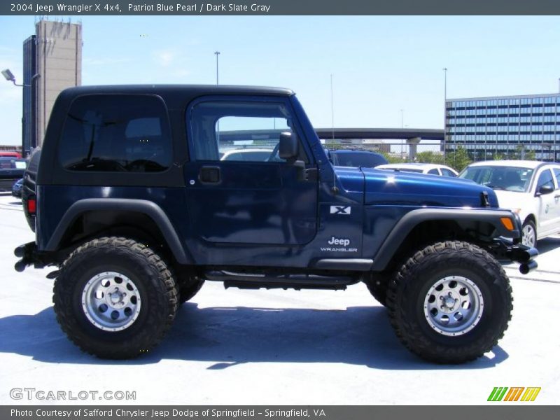 Patriot Blue Pearl / Dark Slate Gray 2004 Jeep Wrangler X 4x4