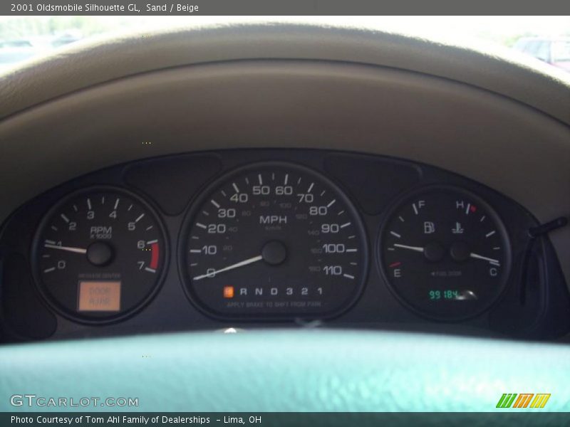 Sand / Beige 2001 Oldsmobile Silhouette GL