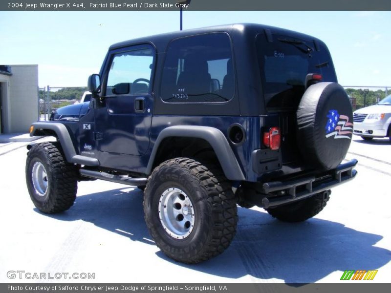 Patriot Blue Pearl / Dark Slate Gray 2004 Jeep Wrangler X 4x4