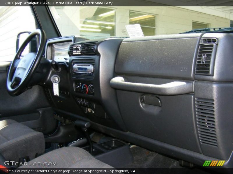 Patriot Blue Pearl / Dark Slate Gray 2004 Jeep Wrangler X 4x4