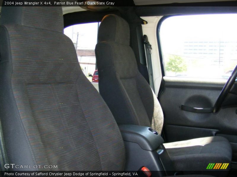 Patriot Blue Pearl / Dark Slate Gray 2004 Jeep Wrangler X 4x4
