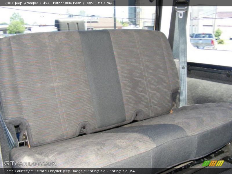 Patriot Blue Pearl / Dark Slate Gray 2004 Jeep Wrangler X 4x4