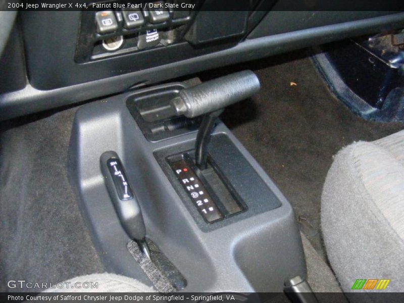 Patriot Blue Pearl / Dark Slate Gray 2004 Jeep Wrangler X 4x4