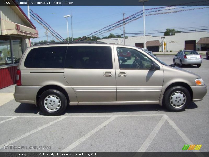 Sand / Beige 2001 Oldsmobile Silhouette GL