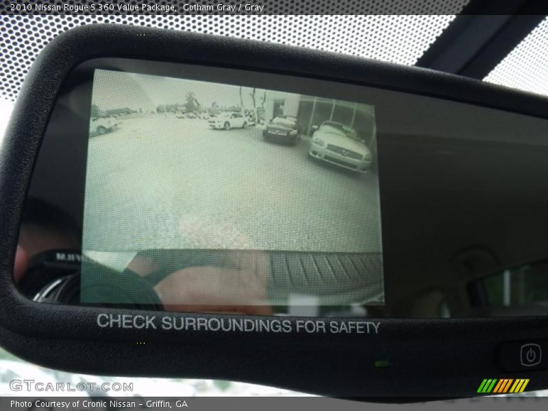 Gotham Gray / Gray 2010 Nissan Rogue S 360 Value Package