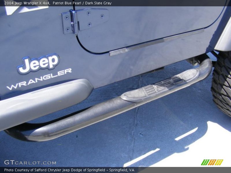 Patriot Blue Pearl / Dark Slate Gray 2004 Jeep Wrangler X 4x4