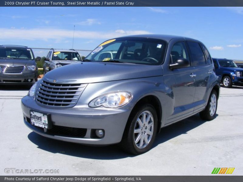 Steel Silver Metallic / Pastel Slate Gray 2009 Chrysler PT Cruiser Touring