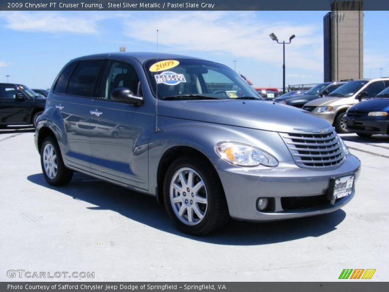 Steel Silver Metallic / Pastel Slate Gray 2009 Chrysler PT Cruiser Touring