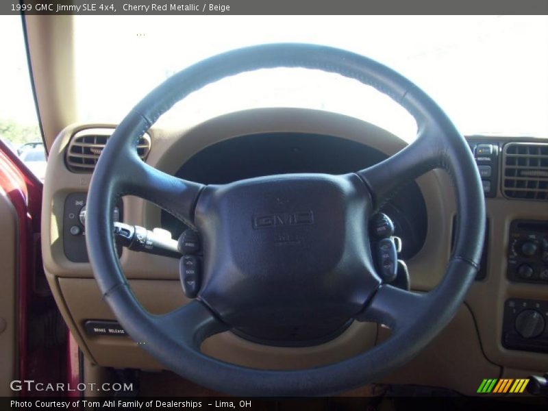 Cherry Red Metallic / Beige 1999 GMC Jimmy SLE 4x4
