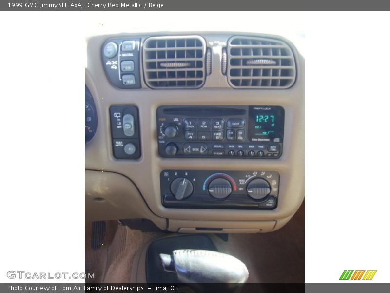 Cherry Red Metallic / Beige 1999 GMC Jimmy SLE 4x4