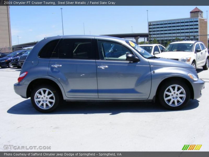 Steel Silver Metallic / Pastel Slate Gray 2009 Chrysler PT Cruiser Touring
