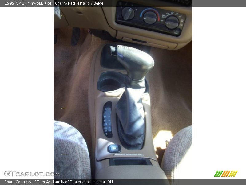 Cherry Red Metallic / Beige 1999 GMC Jimmy SLE 4x4