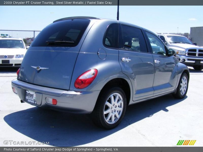 Steel Silver Metallic / Pastel Slate Gray 2009 Chrysler PT Cruiser Touring