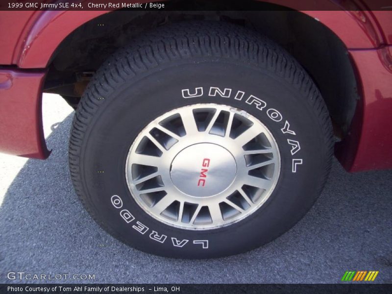 Cherry Red Metallic / Beige 1999 GMC Jimmy SLE 4x4