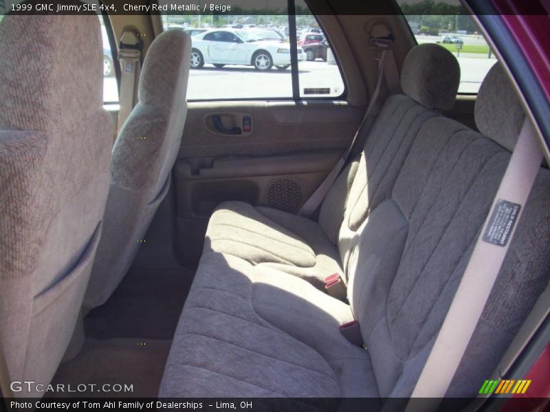 Cherry Red Metallic / Beige 1999 GMC Jimmy SLE 4x4