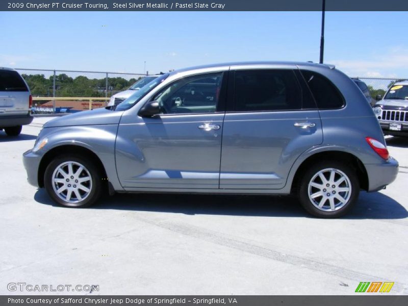 Steel Silver Metallic / Pastel Slate Gray 2009 Chrysler PT Cruiser Touring