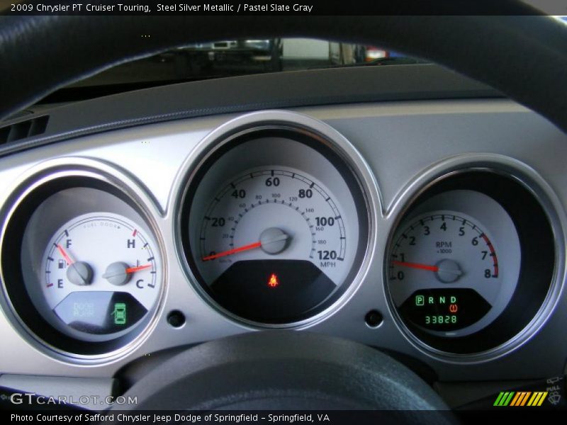 Steel Silver Metallic / Pastel Slate Gray 2009 Chrysler PT Cruiser Touring