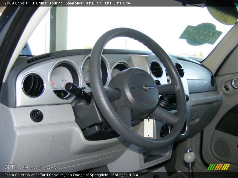 Steel Silver Metallic / Pastel Slate Gray 2009 Chrysler PT Cruiser Touring
