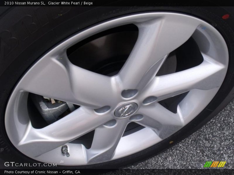 Glacier White Pearl / Beige 2010 Nissan Murano SL