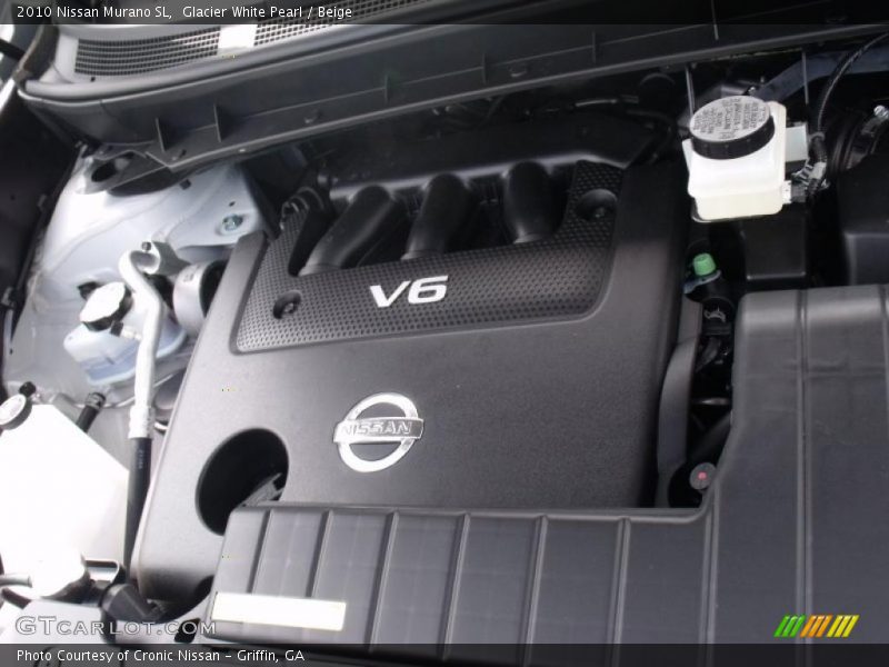 Glacier White Pearl / Beige 2010 Nissan Murano SL