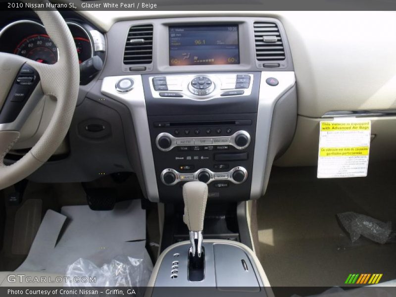 Glacier White Pearl / Beige 2010 Nissan Murano SL