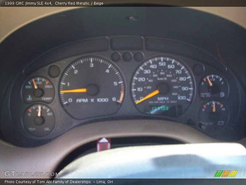 Cherry Red Metallic / Beige 1999 GMC Jimmy SLE 4x4