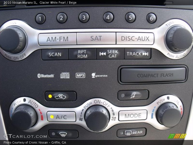 Glacier White Pearl / Beige 2010 Nissan Murano SL