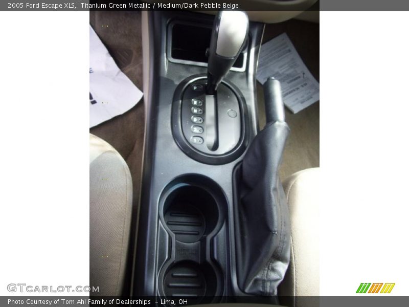 Titanium Green Metallic / Medium/Dark Pebble Beige 2005 Ford Escape XLS