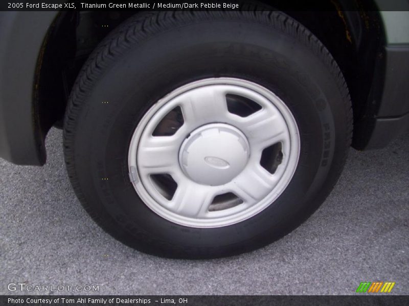Titanium Green Metallic / Medium/Dark Pebble Beige 2005 Ford Escape XLS