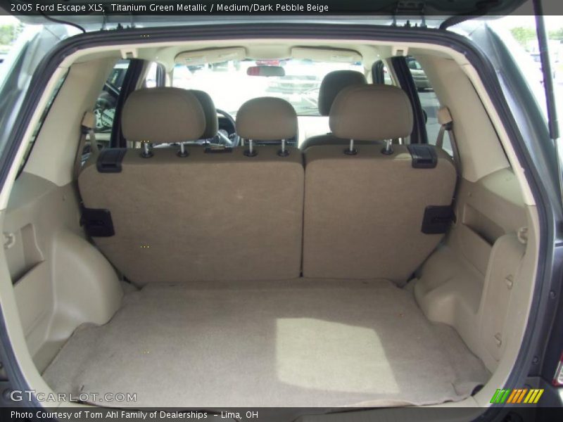 Titanium Green Metallic / Medium/Dark Pebble Beige 2005 Ford Escape XLS