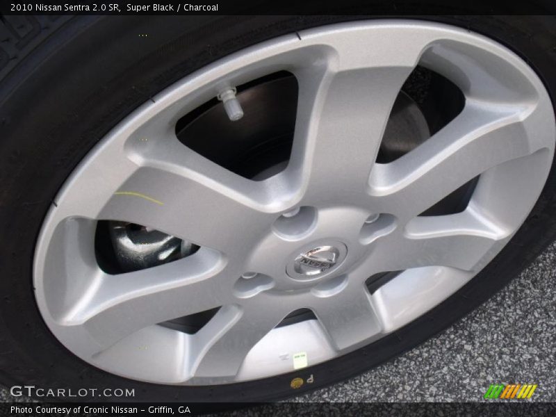 Super Black / Charcoal 2010 Nissan Sentra 2.0 SR
