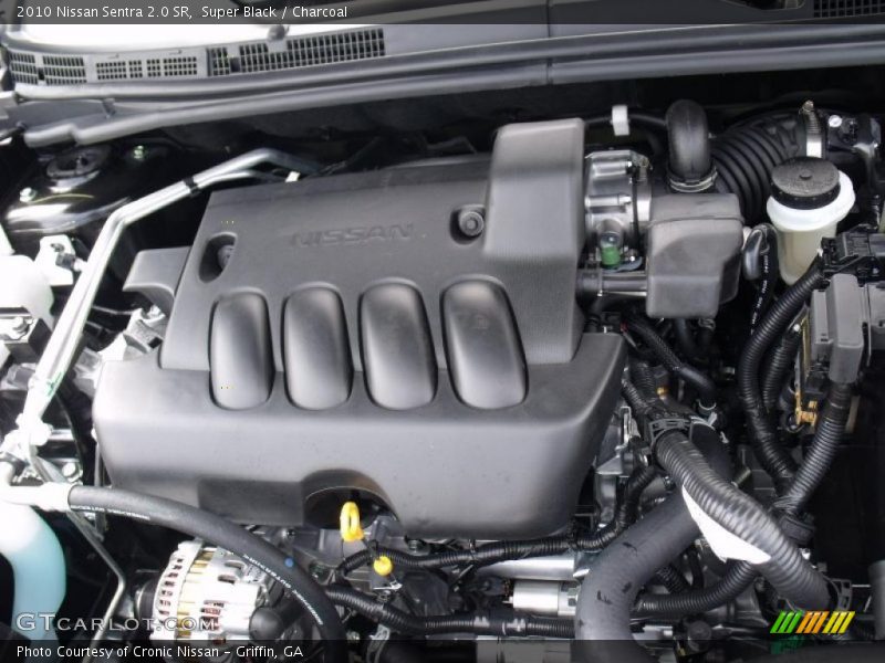 Super Black / Charcoal 2010 Nissan Sentra 2.0 SR