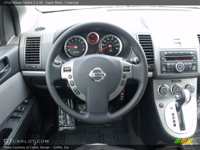 Super Black / Charcoal 2010 Nissan Sentra 2.0 SR