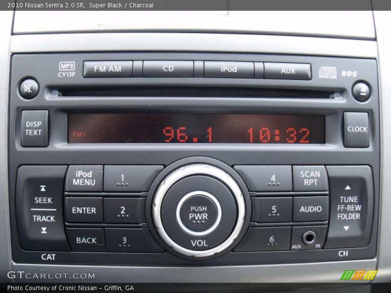 Super Black / Charcoal 2010 Nissan Sentra 2.0 SR