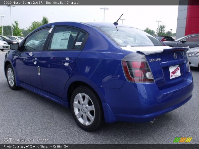 Blue Metallic / Charcoal 2010 Nissan Sentra 2.0 SR