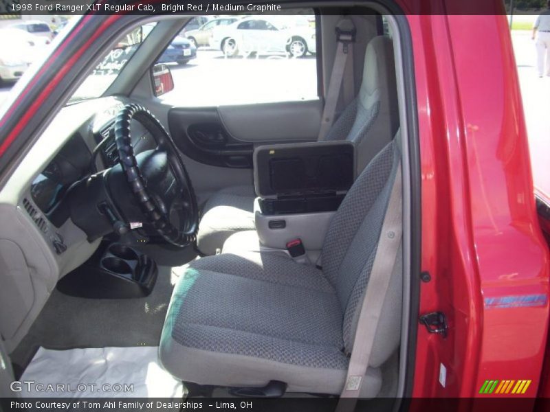 Bright Red / Medium Graphite 1998 Ford Ranger XLT Regular Cab