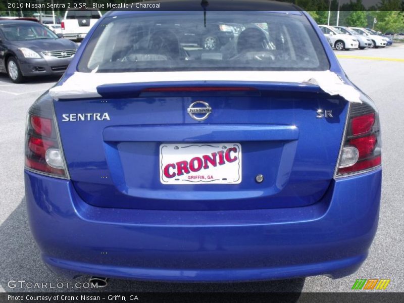 Blue Metallic / Charcoal 2010 Nissan Sentra 2.0 SR