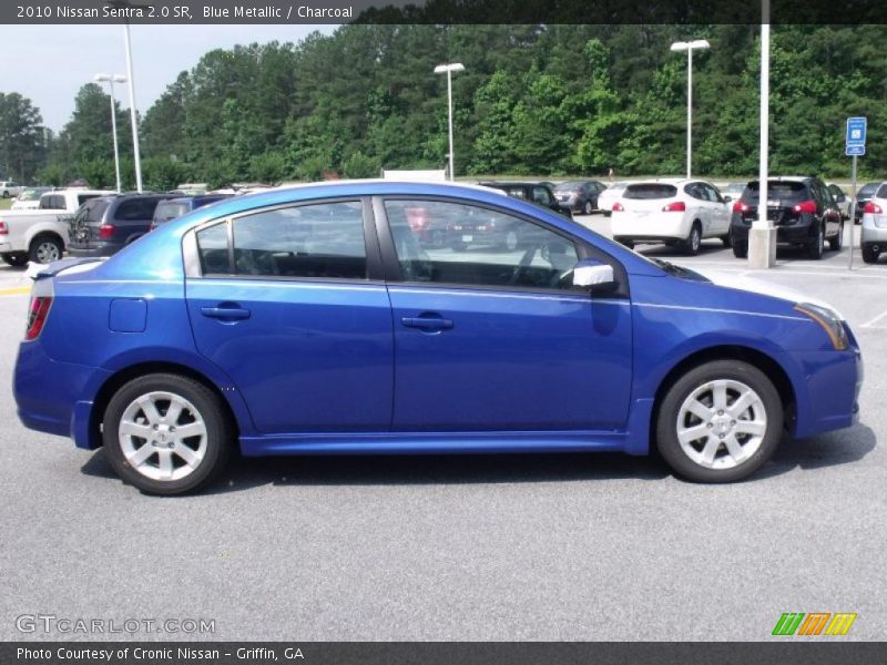 Blue Metallic / Charcoal 2010 Nissan Sentra 2.0 SR