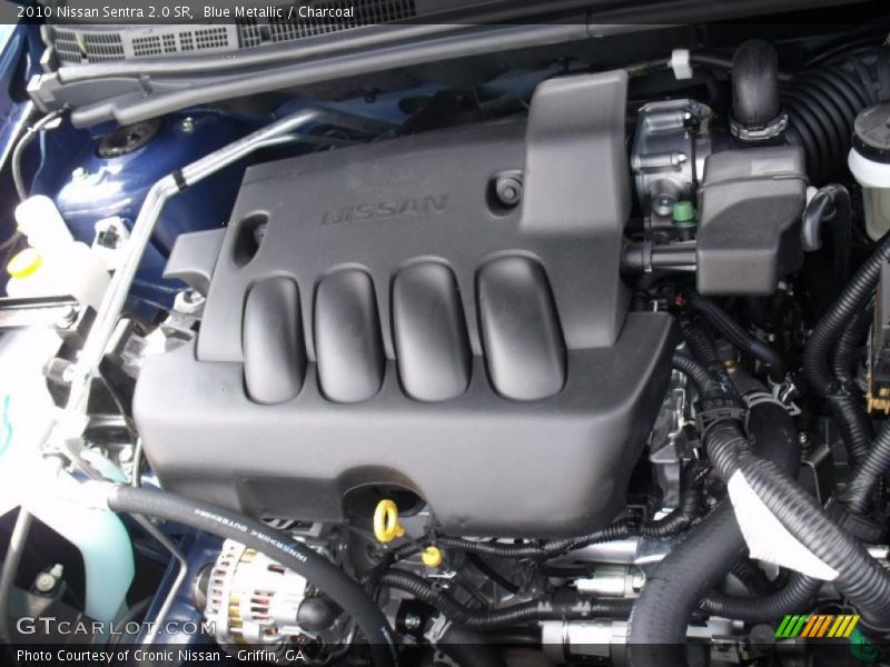 Blue Metallic / Charcoal 2010 Nissan Sentra 2.0 SR