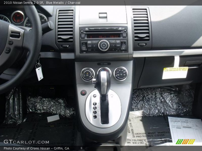 Blue Metallic / Charcoal 2010 Nissan Sentra 2.0 SR