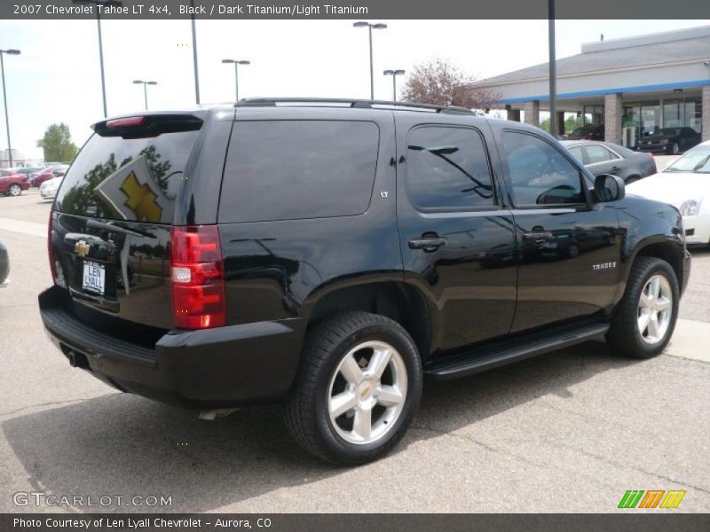 Black / Dark Titanium/Light Titanium 2007 Chevrolet Tahoe LT 4x4