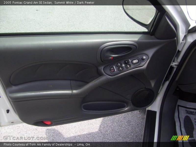 Summit White / Dark Pewter 2005 Pontiac Grand Am SE Sedan