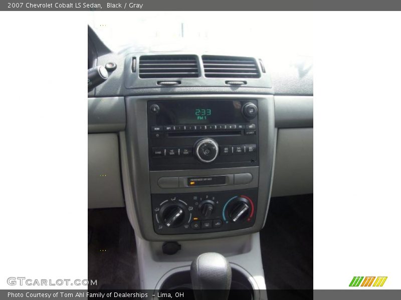 Black / Gray 2007 Chevrolet Cobalt LS Sedan