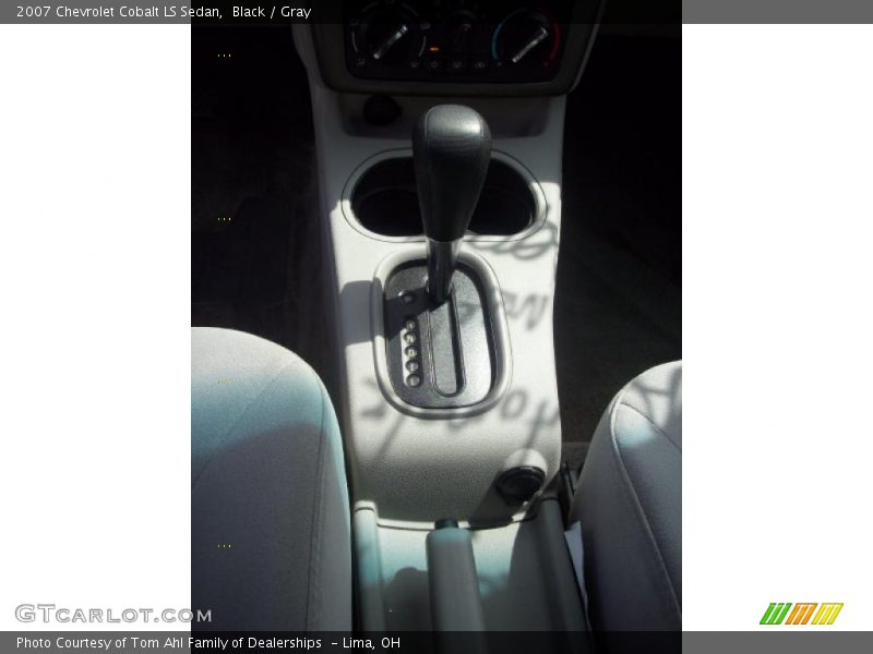 Black / Gray 2007 Chevrolet Cobalt LS Sedan