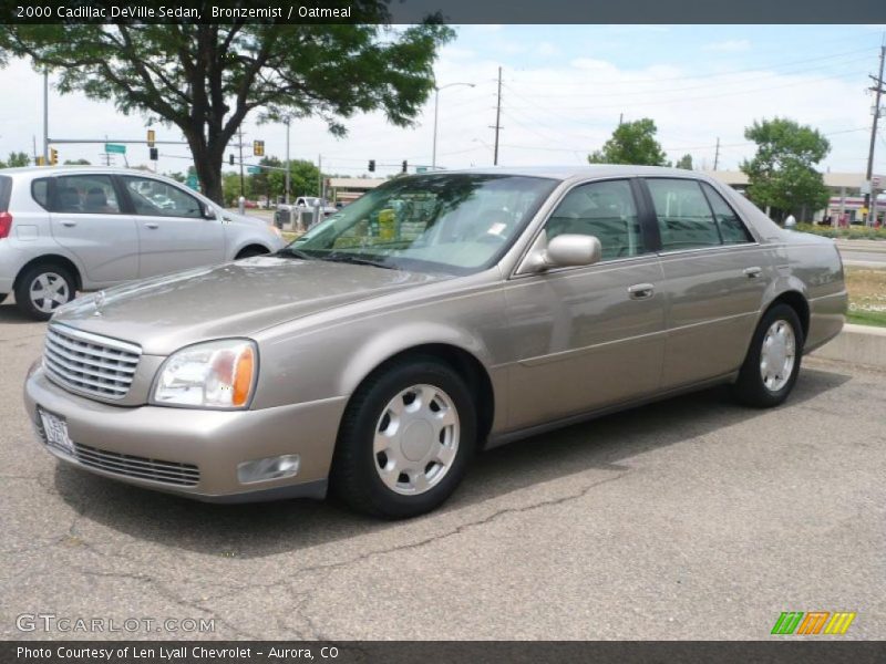 Bronzemist / Oatmeal 2000 Cadillac DeVille Sedan