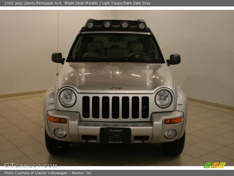 Bright Silver Metallic / Light Taupe/Dark Slate Gray 2003 Jeep Liberty Renegade 4x4