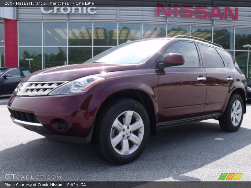 Merlot Pearl / Cafe Latte 2007 Nissan Murano S