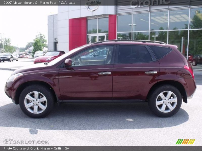 Merlot Pearl / Cafe Latte 2007 Nissan Murano S
