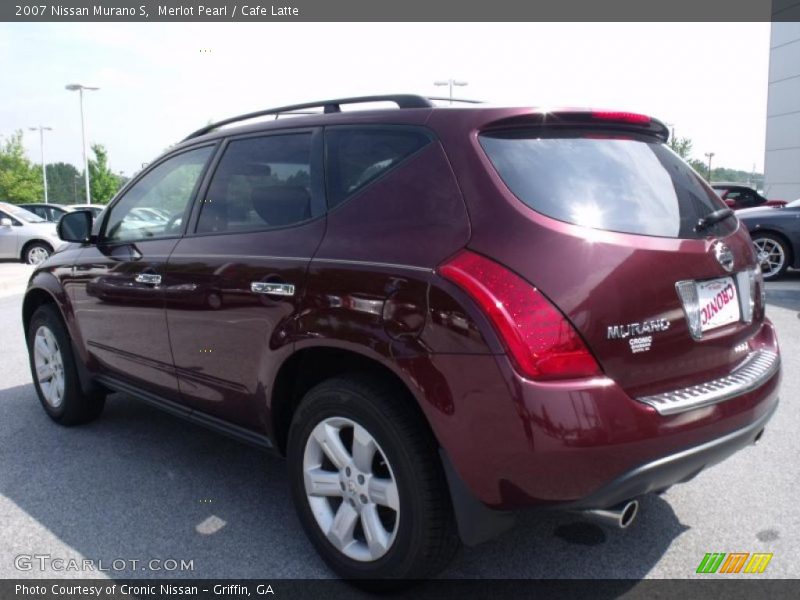 Merlot Pearl / Cafe Latte 2007 Nissan Murano S